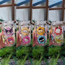 Load image into Gallery viewer, Kawaii Characters | Acrylic Cans | Plastic Cups | Friends
