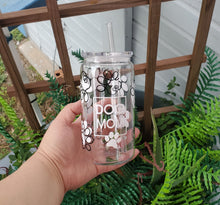 Load image into Gallery viewer, Dog Mom & Paws | Acrylic Cans | Plastic Cups | Hearts | Mother | Paws | Glass Can