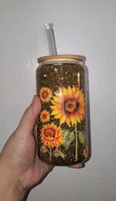Load image into Gallery viewer, Sunflowers Snow Globe Cup
