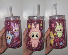 Load image into Gallery viewer, La bu bu Monsters Snow Globe Cup