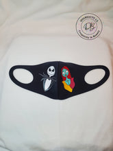 Load image into Gallery viewer, Jack and Sally Face Mask