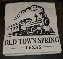 Load image into Gallery viewer, Old Town Spring Texas Graphic T-Shirt | Train | Small Town