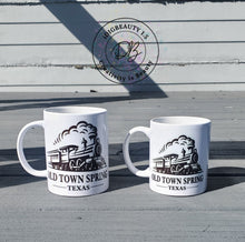 Load image into Gallery viewer, Old Town Spring Texas Graphic T-Shirt | Train | Small Town