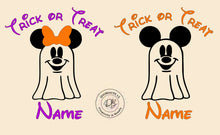 Load image into Gallery viewer, Not So Spooky Halloween Tote Bag Personalized | Trick or Treat | Candy Bag | CUSTOM