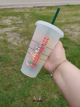 Load image into Gallery viewer, Hearts | Starbucks Cold Cup | PERSONALIZED