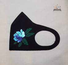 Load image into Gallery viewer, Rose Face Mask | Rose Design | Customized