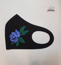 Load image into Gallery viewer, Rose Face Mask | Rose Design | Customized