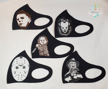 Load image into Gallery viewer, Halloween Face Mask | Scary Halloween Collection | Characters | Jason | Michael | Freddy | Pennywise | Chucky
