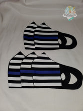 Load image into Gallery viewer, Thin Blue Line Face Mask | Police | Flag Design