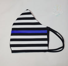 Load image into Gallery viewer, Thin Blue Line Face Mask | Police | Flag Design