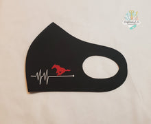 Load image into Gallery viewer, Mustang Pulse Face Mask | Mustang | Pony | Customized