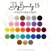 Load image into Gallery viewer, Custom Vinyl Tumbler Decal Sticker | Personalized Vinyl Decal | Tumbler Decal | iDigBeauty