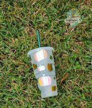 Load image into Gallery viewer, Hello Pumpkin Starbucks Cup | Venti Cold Cup | Hello Pumpkin | Fall | CUSTOM CUP