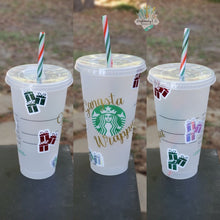 Load image into Gallery viewer, Gansta Wrapper Starbucks Cup | Venti Cold Cup | Gangsta Wrapper | Christmas