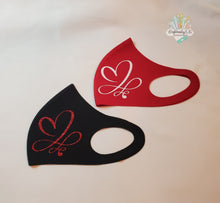 Load image into Gallery viewer, Infinity Heart Face Mask | Valentine's Day Mask | Heart Day | FACE MASK