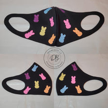 Load image into Gallery viewer, Peeps Face Mask | Glitter Peeps | Peeps | Easter Inspired | Easter Mask