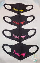 Load image into Gallery viewer, Mustang Face Mask | Mustang | Pony | Customized