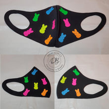 Load image into Gallery viewer, Peeps Face Mask | Neon Peeps | Peeps | Easter Inspired | Easter Mask