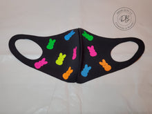 Load image into Gallery viewer, Peeps Face Mask | Neon Peeps | Peeps | Easter Inspired | Easter Mask