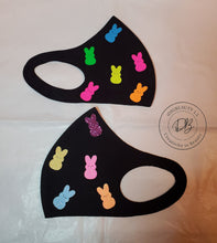Load image into Gallery viewer, Peeps Face Mask | Glitter Peeps | Peeps | Easter Inspired | Easter Mask