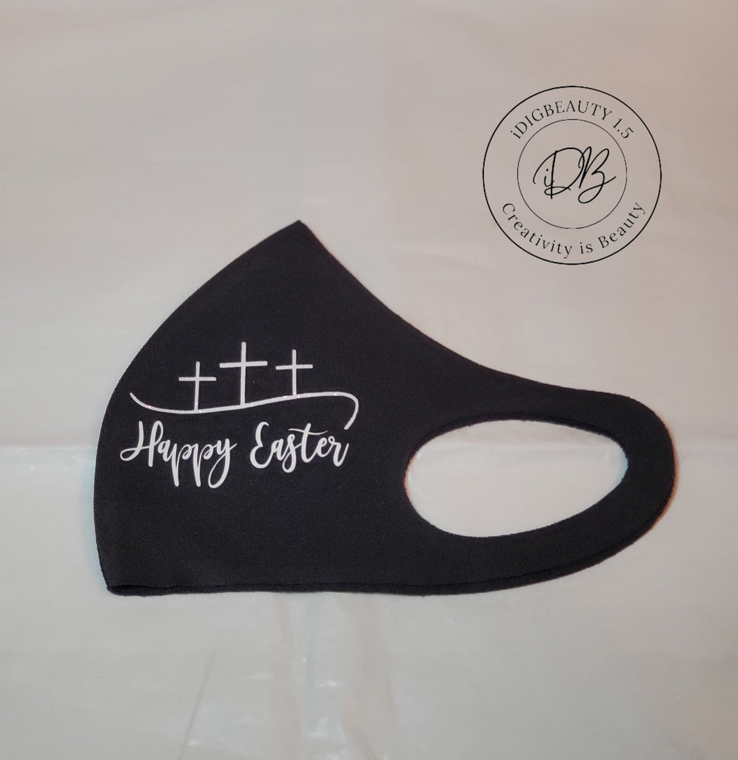 Happy Easter Face Mask | Christian | Easter Face Mask