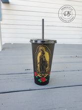 Load image into Gallery viewer, Our Lady of Guadalupe Cold Cup | Reusable Tumbler | Virgen de Guadalupe | Our Lady | Catholic | Christian | CUSTOM
