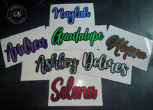 Load image into Gallery viewer, Custom Vinyl Tumbler Decal Sticker | Personalized Vinyl Decal | Tumbler Decal | iDigBeauty