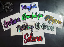 Load image into Gallery viewer, Custom Vinyl Tumbler Decal Sticker | Personalized Vinyl Decal | Tumbler Decal | iDigBeauty