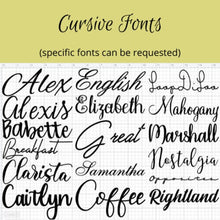 Load image into Gallery viewer, Custom Vinyl Tumbler Decal Sticker | Personalized Vinyl Decal | Tumbler Decal | iDigBeauty