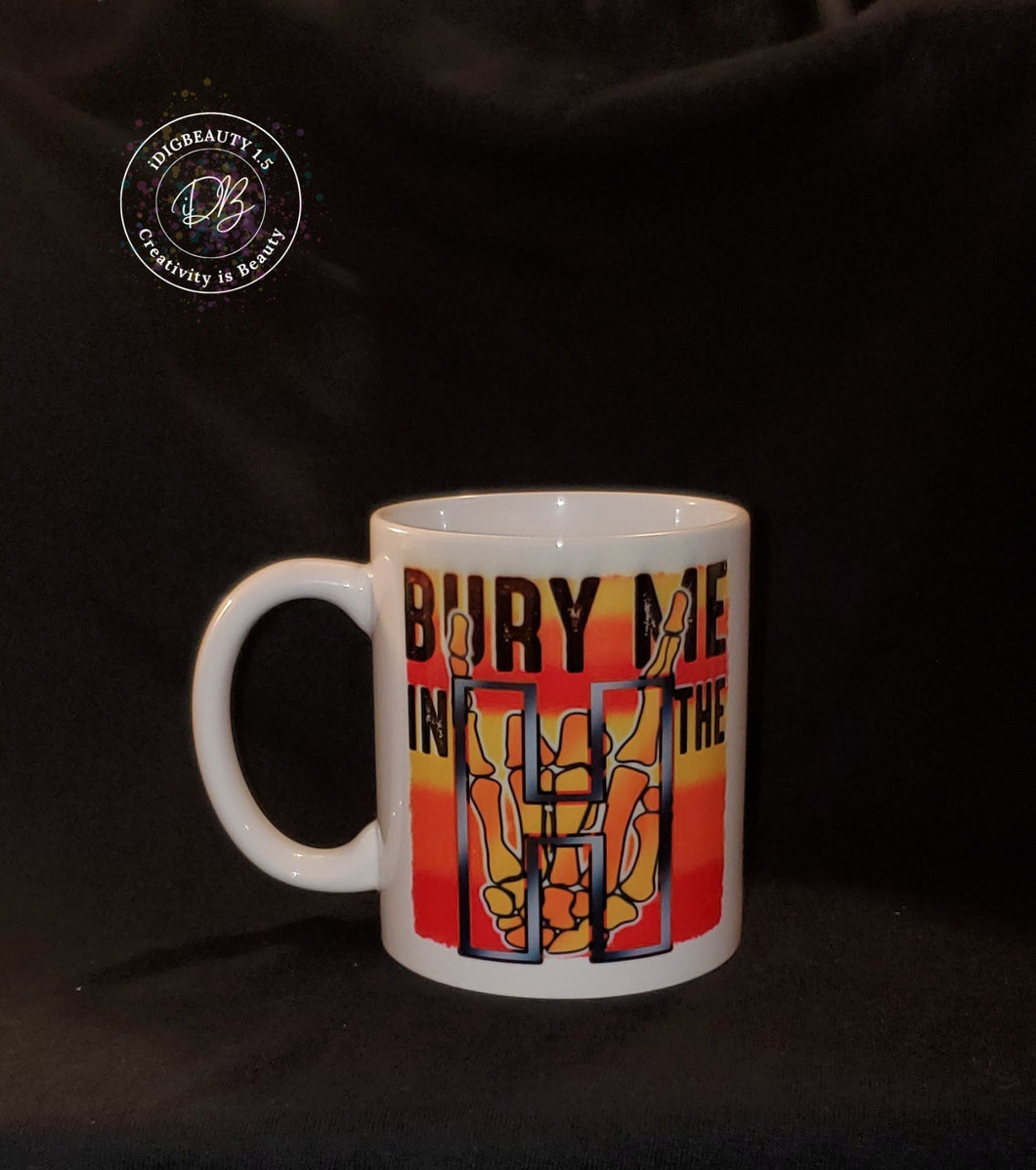 Bury Me in the H Mug | Skeleton | H-Town