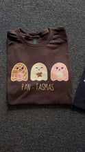 Load image into Gallery viewer, Pan-Tasmas Graphic T-Shirt | Ghosts | Pan Dulce | Humor
