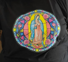 Load image into Gallery viewer, Water Stained Virgen De Guadalupe Tee
