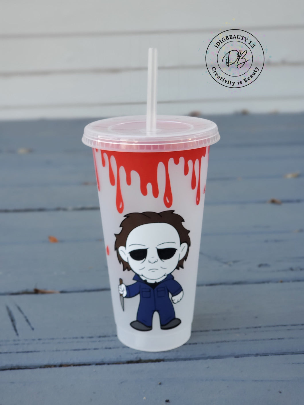 Halloween Horror Reusable Cold Cups | Character | Michael | Myers | Spooky