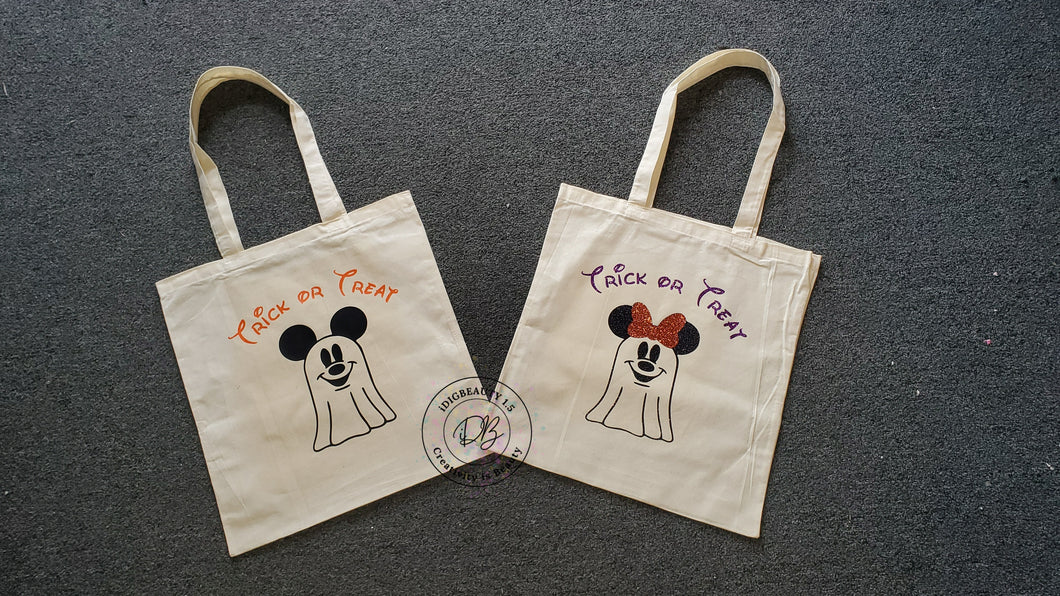 Not So Spooky Halloween Tote Bag Personalized | Trick or Treat | Candy Bag | CUSTOM