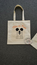 Load image into Gallery viewer, Not So Spooky Halloween Tote Bag Personalized | Trick or Treat | Candy Bag | CUSTOM
