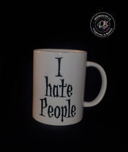 Load image into Gallery viewer, I Hate People Mug | Wednesday Addams
