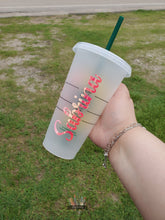 Load image into Gallery viewer, Hearts | Starbucks Cold Cup | PERSONALIZED
