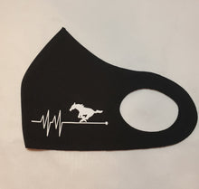 Load image into Gallery viewer, Mustang Pulse Face Mask | Mustang | Pony | Customized

