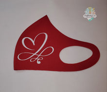 Load image into Gallery viewer, Infinity Heart Face Mask | Valentine&#39;s Day Mask | Heart Day | FACE MASK
