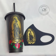Load image into Gallery viewer, Our Lady of Guadalupe Face Mask | Virgen de Guadalupe | Our Lady | Catholic | Christian
