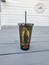 Load image into Gallery viewer, Our Lady of Guadalupe Cold Cup | Reusable Tumbler | Virgen de Guadalupe | Our Lady | Catholic | Christian | CUSTOM
