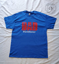 Load image into Gallery viewer, Dad #GrillMaster T-Shirt | Father&#39;s Day Gift | Graphic Tee
